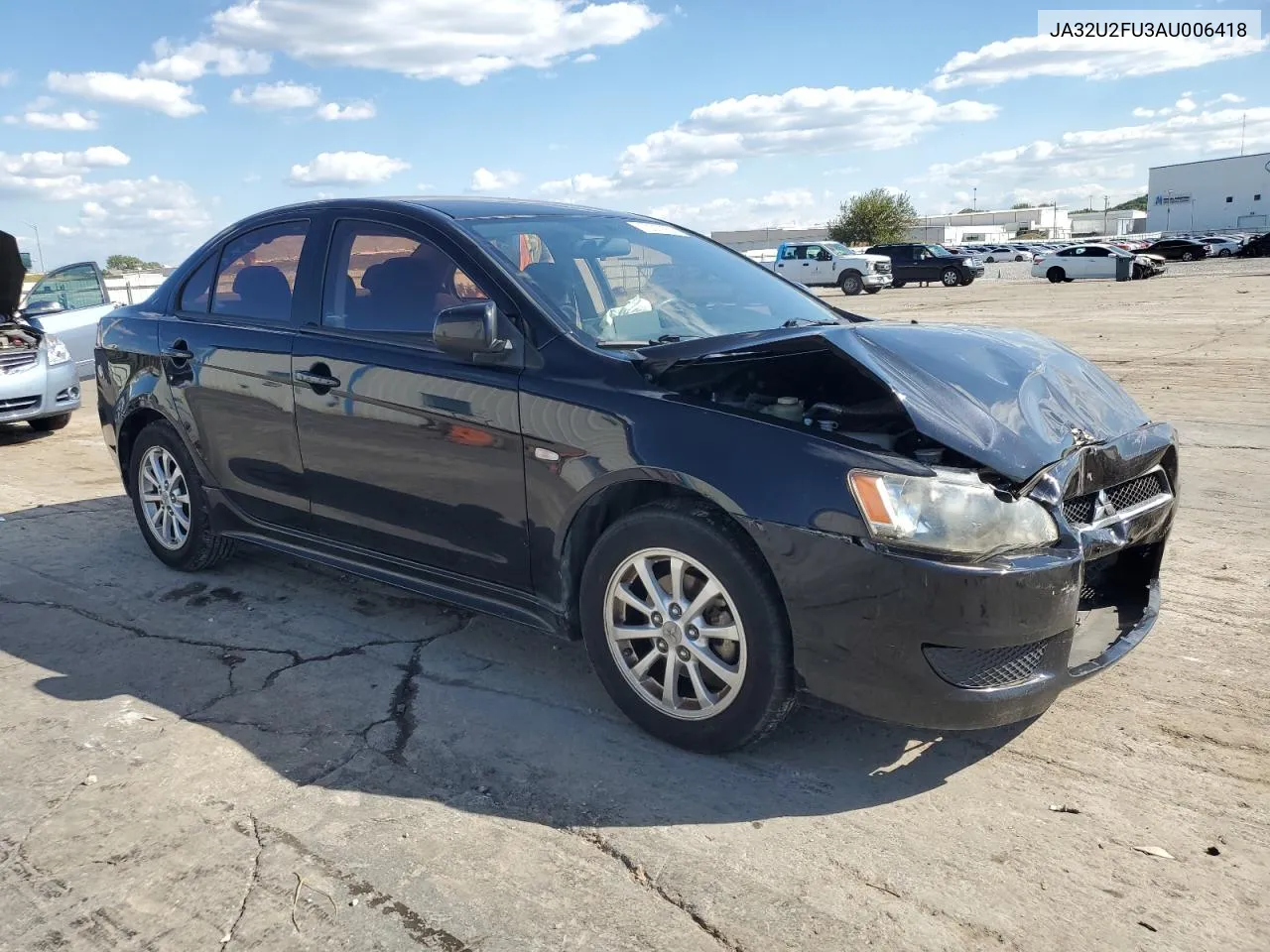 2010 Mitsubishi Lancer Es/Es Sport VIN: JA32U2FU3AU006418 Lot: 73310924