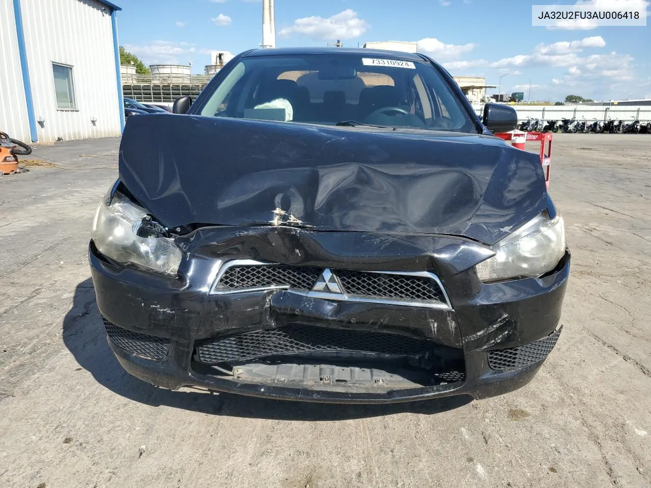 2010 Mitsubishi Lancer Es/Es Sport VIN: JA32U2FU3AU006418 Lot: 73310924