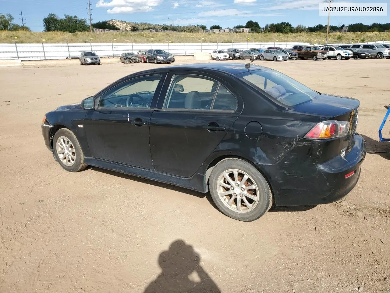 2010 Mitsubishi Lancer Es/Es Sport VIN: JA32U2FU9AU022896 Lot: 73437524