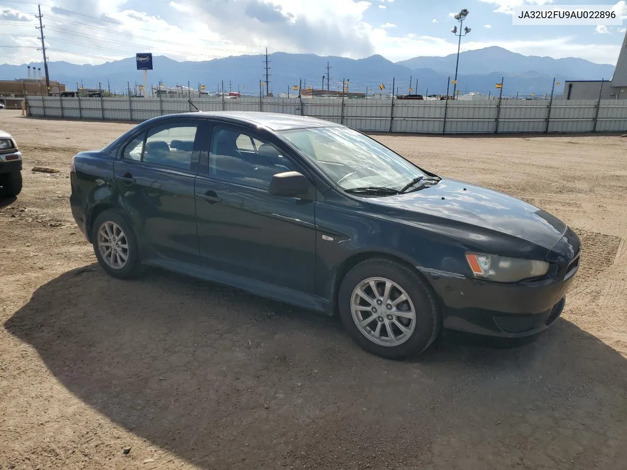 2010 Mitsubishi Lancer Es/Es Sport VIN: JA32U2FU9AU022896 Lot: 73437524