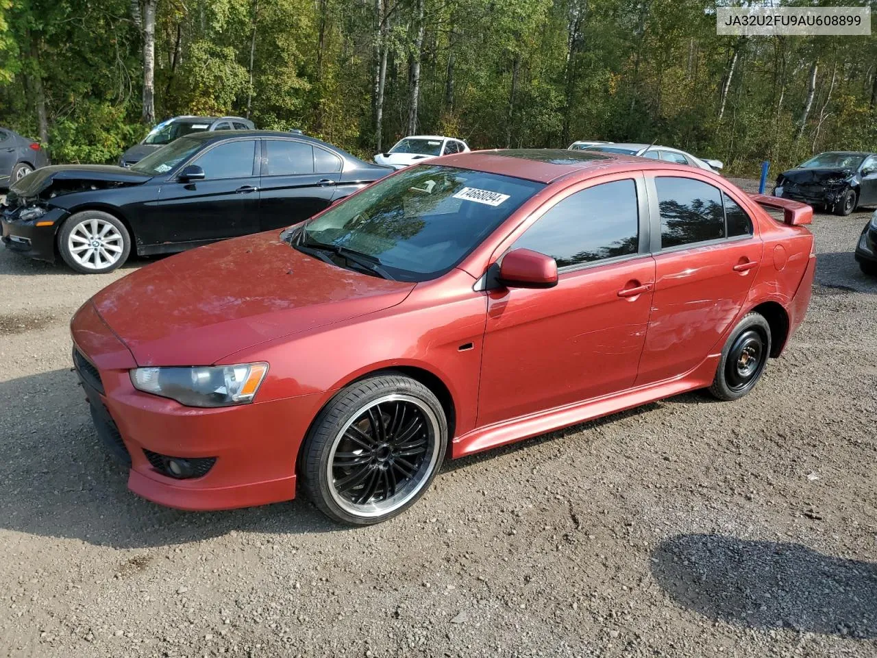 2010 Mitsubishi Lancer Es/Es Sport VIN: JA32U2FU9AU608899 Lot: 74668094