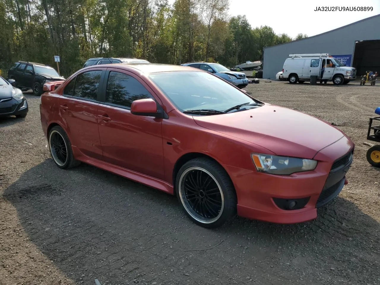 2010 Mitsubishi Lancer Es/Es Sport VIN: JA32U2FU9AU608899 Lot: 74668094