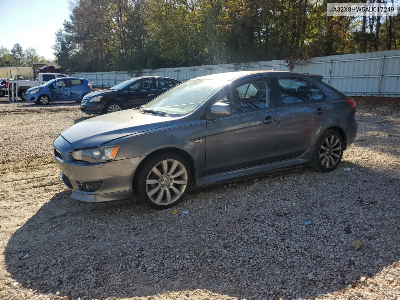 2010 Mitsubishi Lancer Gts VIN: JA32X8HW5AU017249 Lot: 80391684