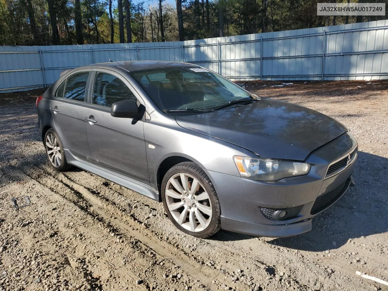 2010 Mitsubishi Lancer Gts VIN: JA32X8HW5AU017249 Lot: 80391684