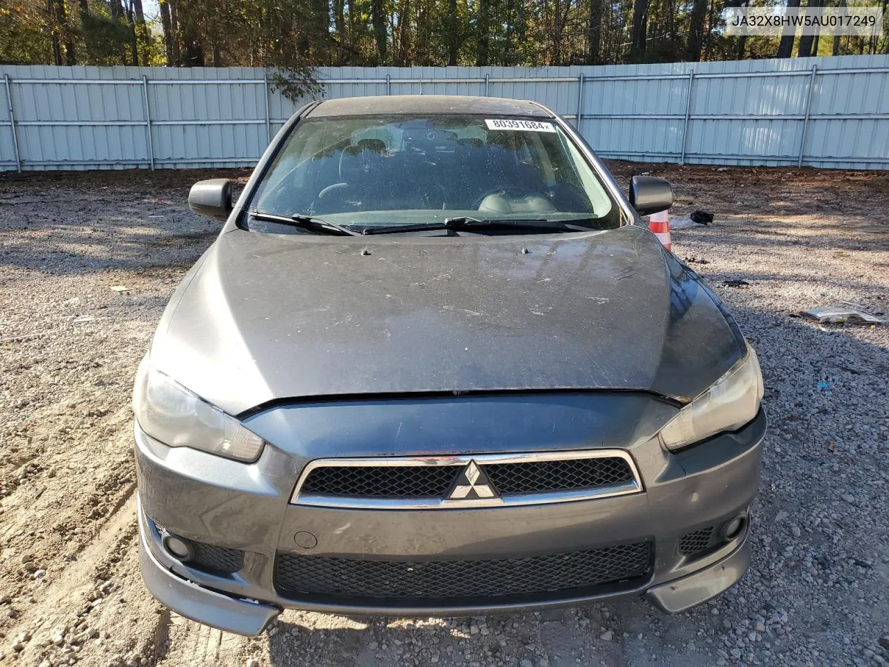 2010 Mitsubishi Lancer Gts VIN: JA32X8HW5AU017249 Lot: 80391684