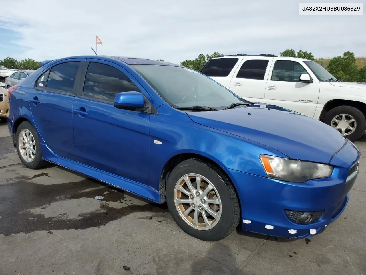 2011 Mitsubishi Lancer Es/Es Sport VIN: JA32X2HU3BU036329 Lot: 60837594