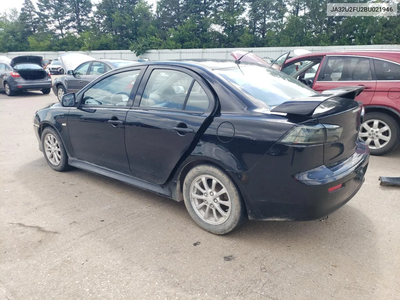 2011 Mitsubishi Lancer Es/Es Sport VIN: JA32U2FU2BU021946 Lot: 64785154