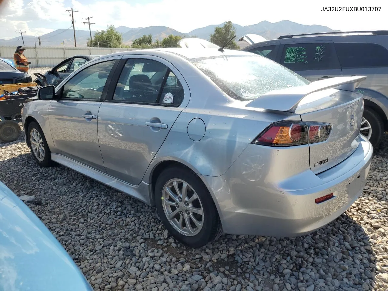 2011 Mitsubishi Lancer Es/Es Sport VIN: JA32U2FUXBU013707 Lot: 66392784