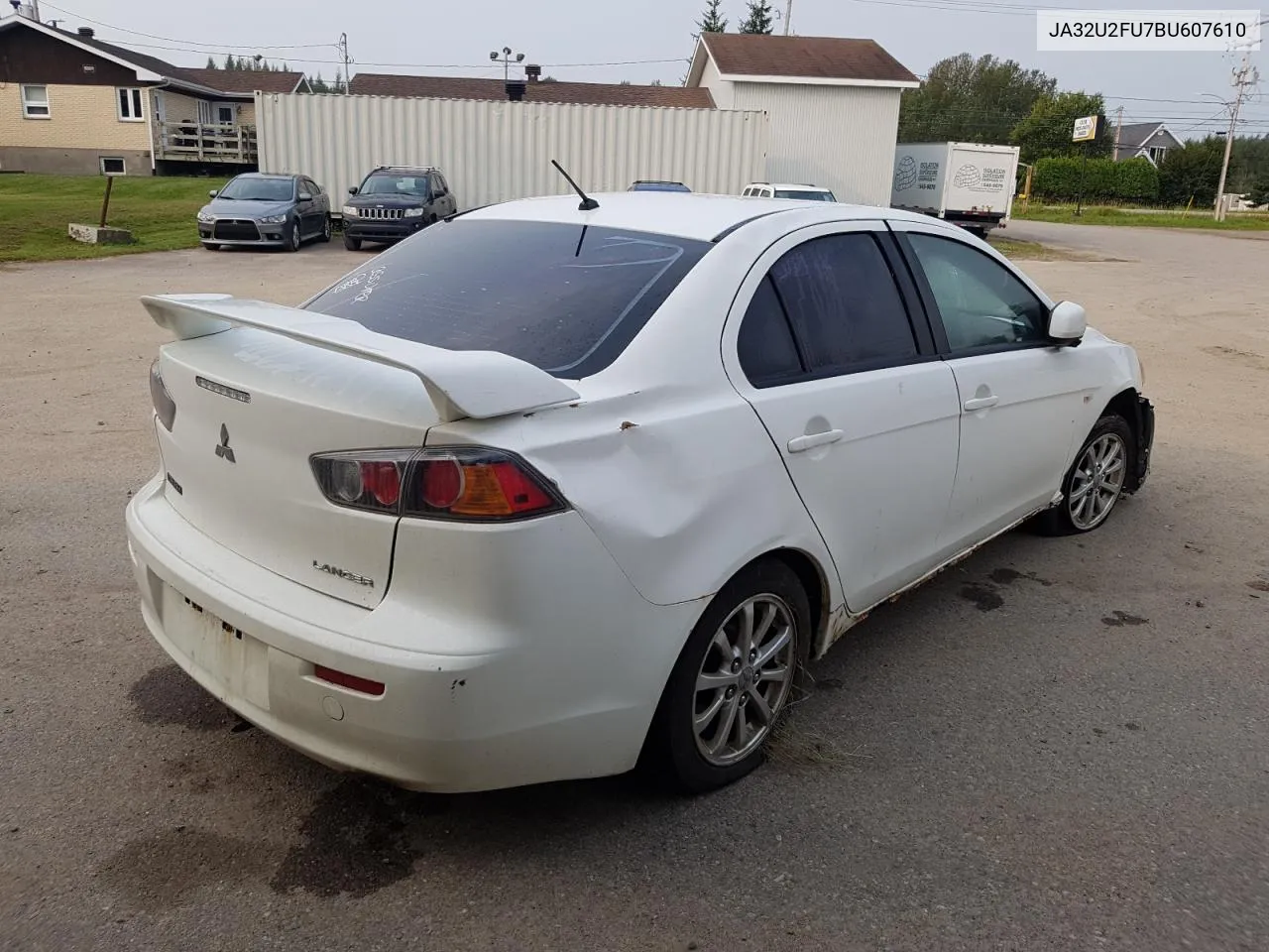 2011 Mitsubishi Lancer Es/Es Sport VIN: JA32U2FU7BU607610 Lot: 67114104