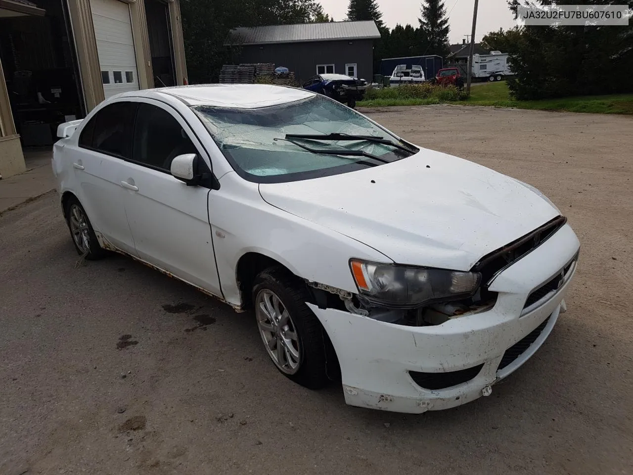 2011 Mitsubishi Lancer Es/Es Sport VIN: JA32U2FU7BU607610 Lot: 67114104