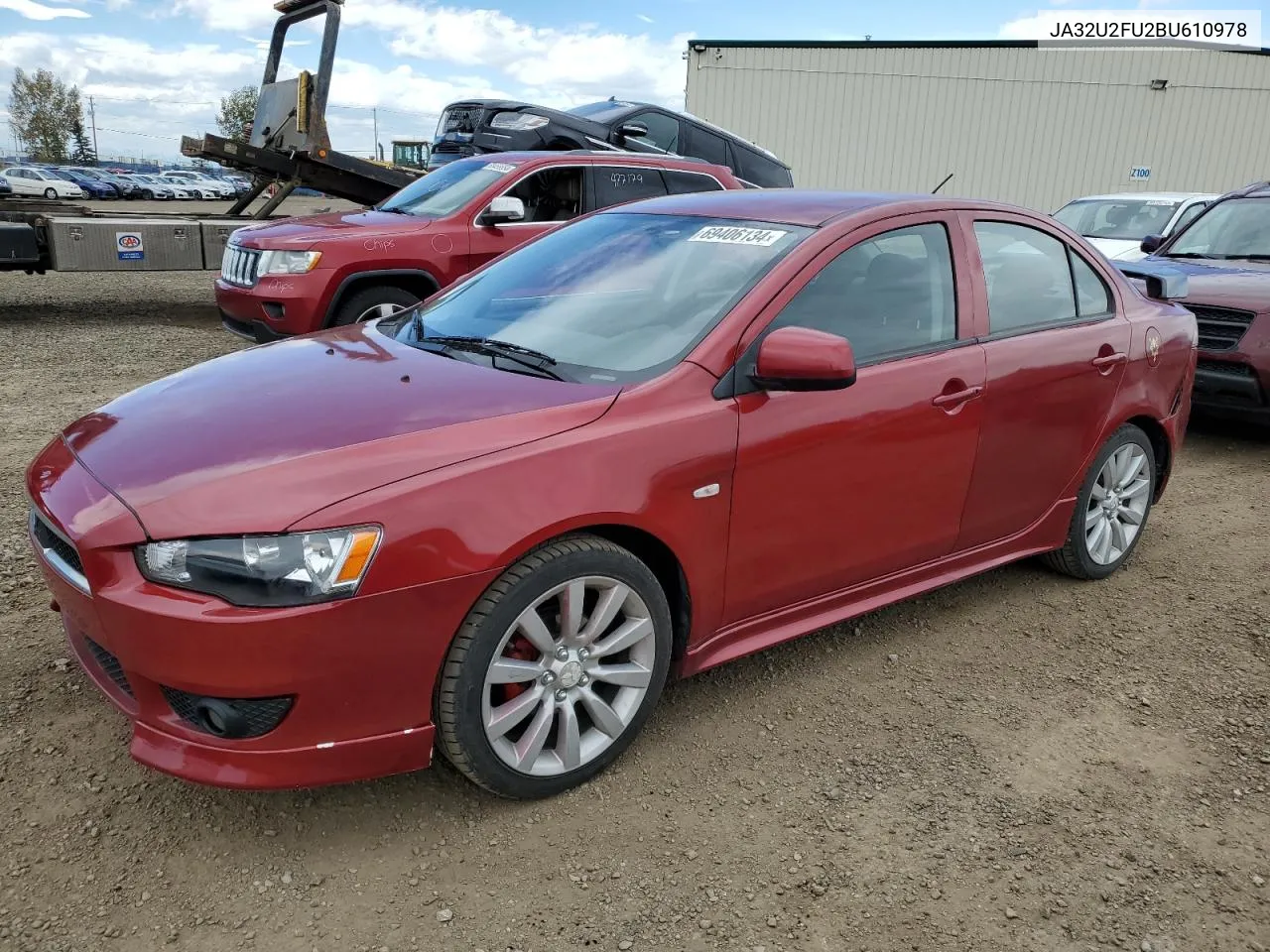 2011 Mitsubishi Lancer Es/Es Sport VIN: JA32U2FU2BU610978 Lot: 69406134