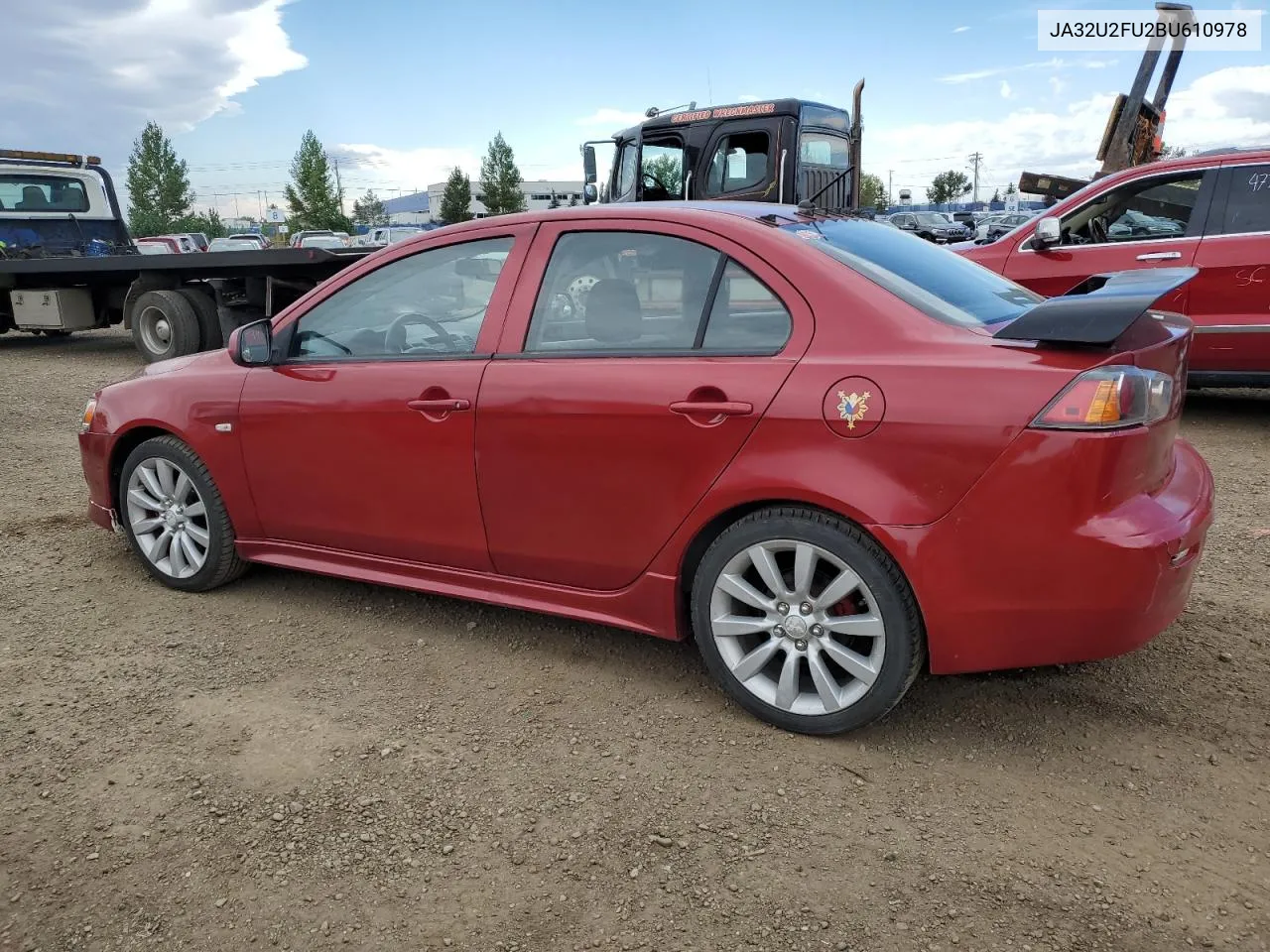 2011 Mitsubishi Lancer Es/Es Sport VIN: JA32U2FU2BU610978 Lot: 69406134