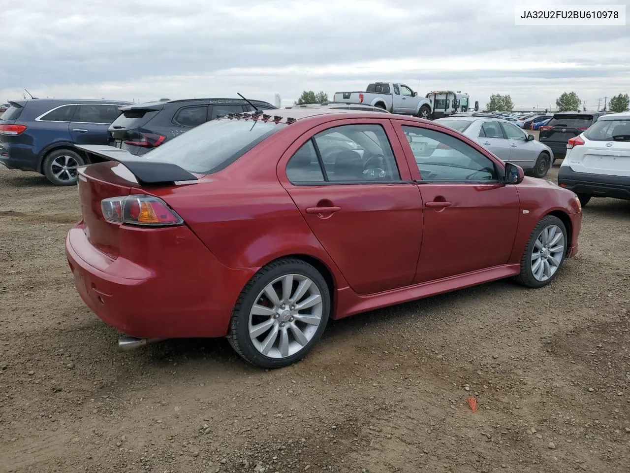 2011 Mitsubishi Lancer Es/Es Sport VIN: JA32U2FU2BU610978 Lot: 69406134