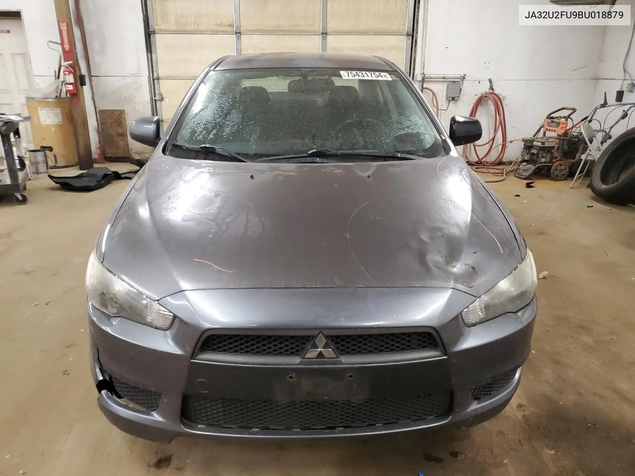 2011 Mitsubishi Lancer Es/Es Sport VIN: JA32U2FU9BU018879 Lot: 75431754