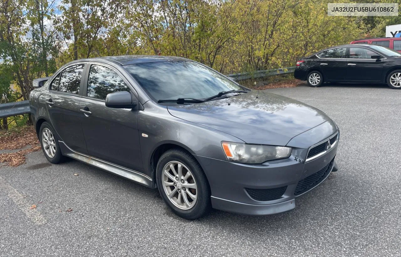 2011 Mitsubishi Lancer Es/Es Sport VIN: JA32U2FU5BU610862 Lot: 75641474