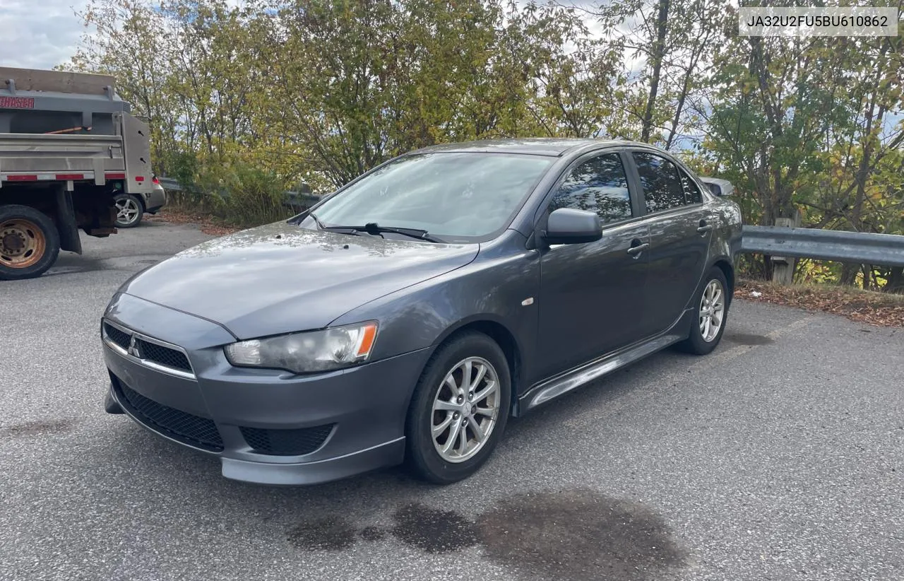 2011 Mitsubishi Lancer Es/Es Sport VIN: JA32U2FU5BU610862 Lot: 75641474