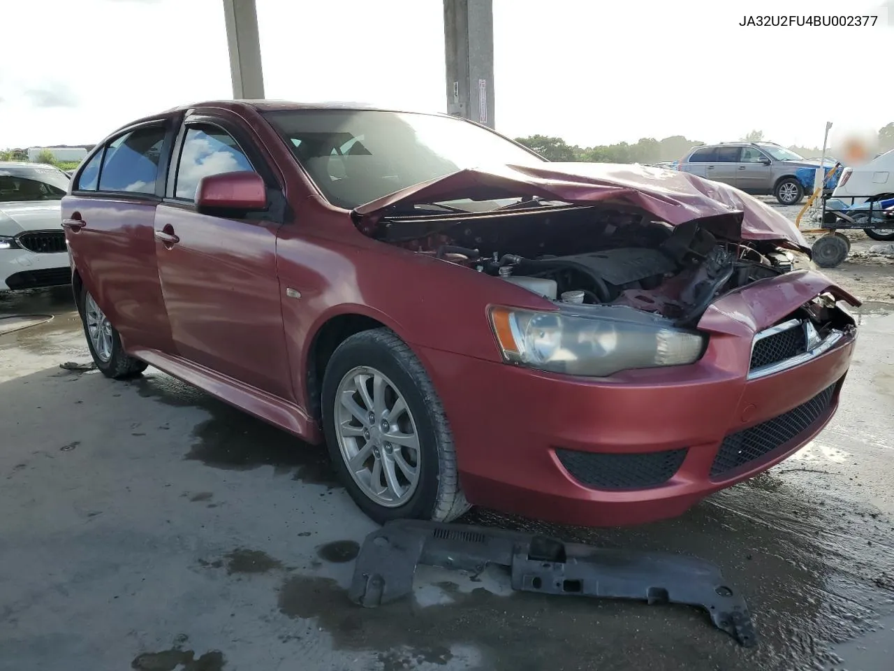 2011 Mitsubishi Lancer Es/Es Sport VIN: JA32U2FU4BU002377 Lot: 79053784