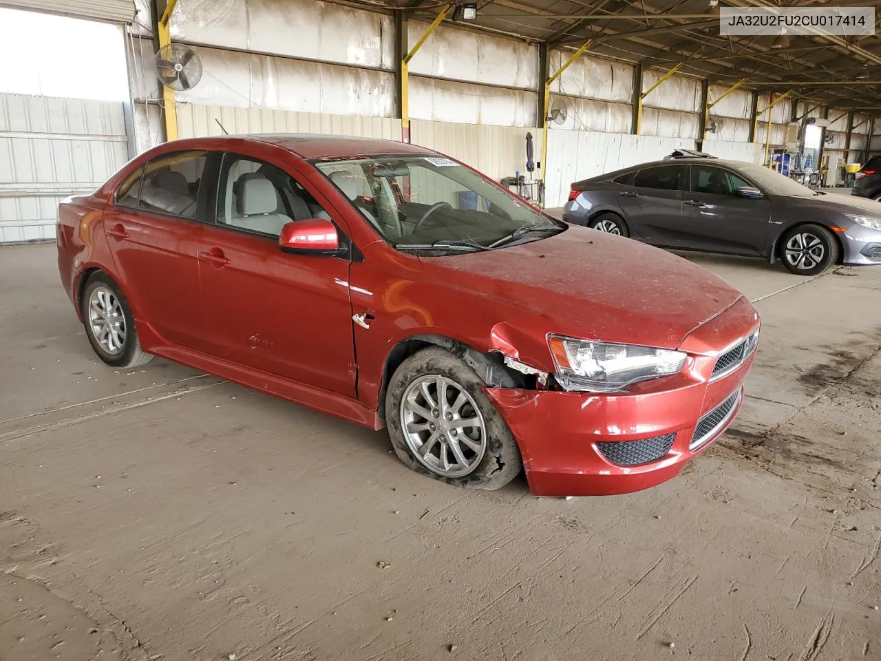 2012 Mitsubishi Lancer Es/Es Sport VIN: JA32U2FU2CU017414 Lot: 59933784