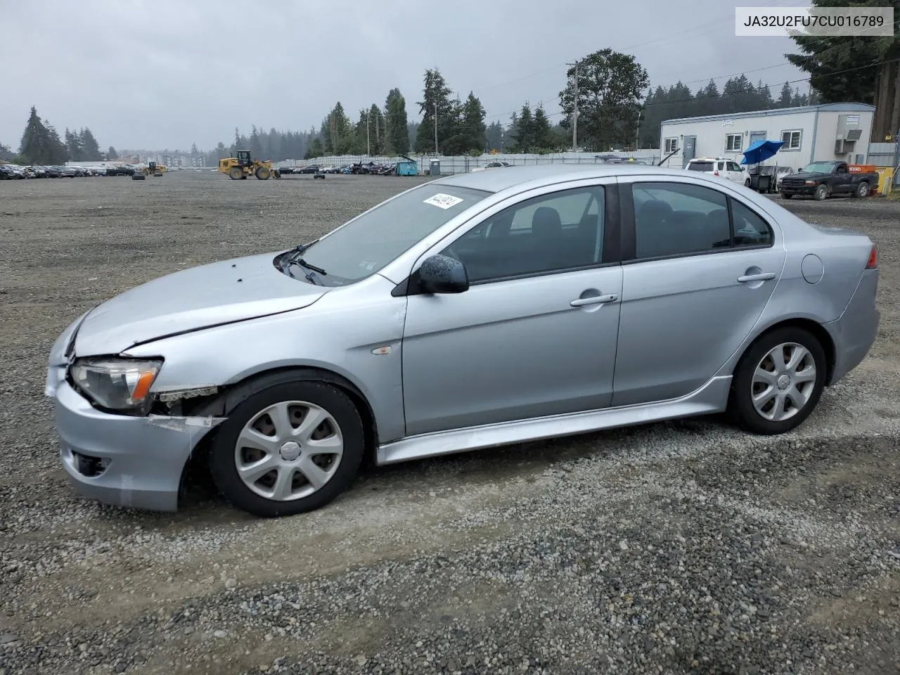 2012 Mitsubishi Lancer Es/Es Sport VIN: JA32U2FU7CU016789 Lot: 64449914