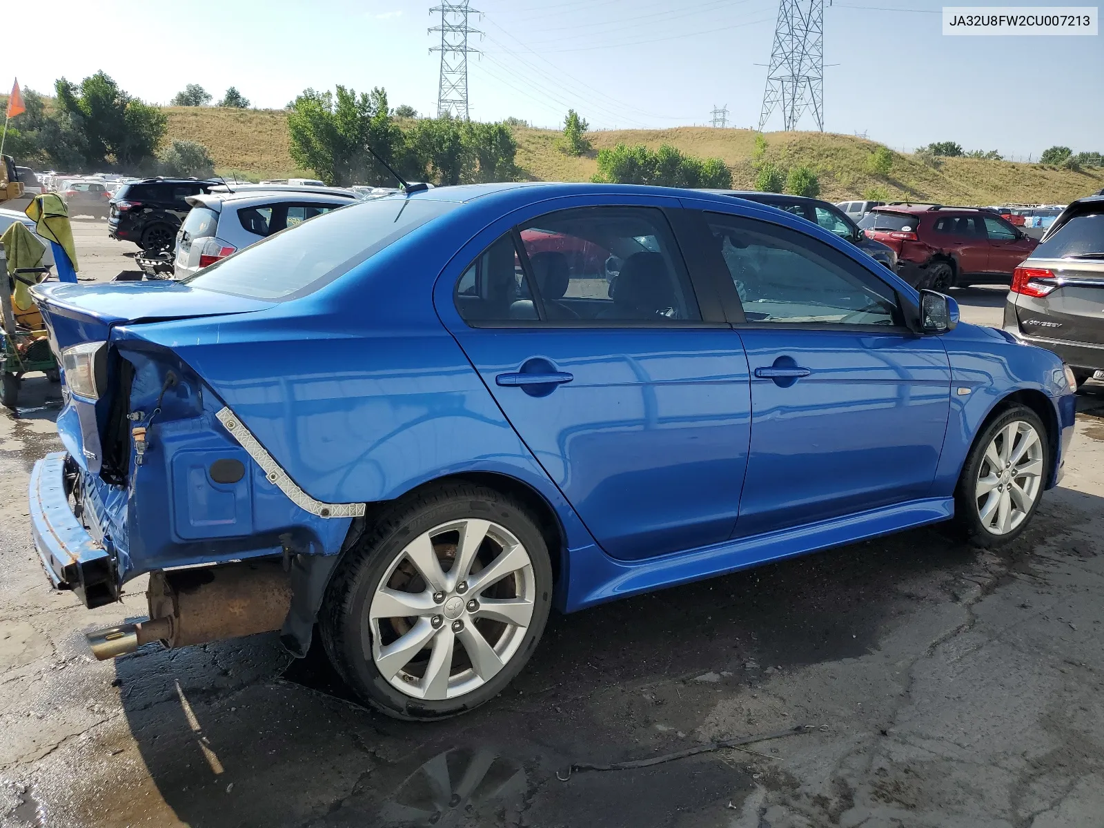 2012 Mitsubishi Lancer Gt VIN: JA32U8FW2CU007213 Lot: 65798064