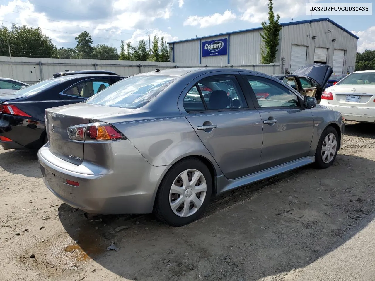 2012 Mitsubishi Lancer Es/Es Sport VIN: JA32U2FU9CU030435 Lot: 67932074