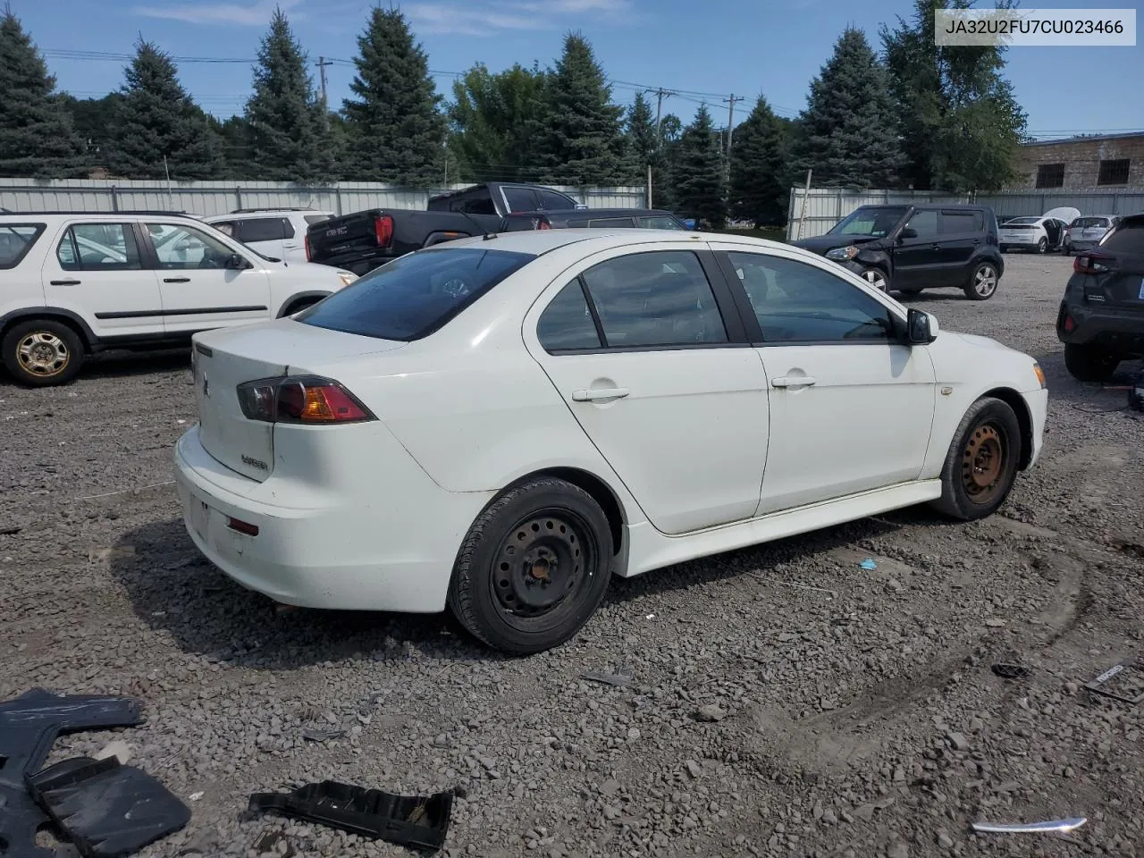 2012 Mitsubishi Lancer Es/Es Sport VIN: JA32U2FU7CU023466 Lot: 70522824