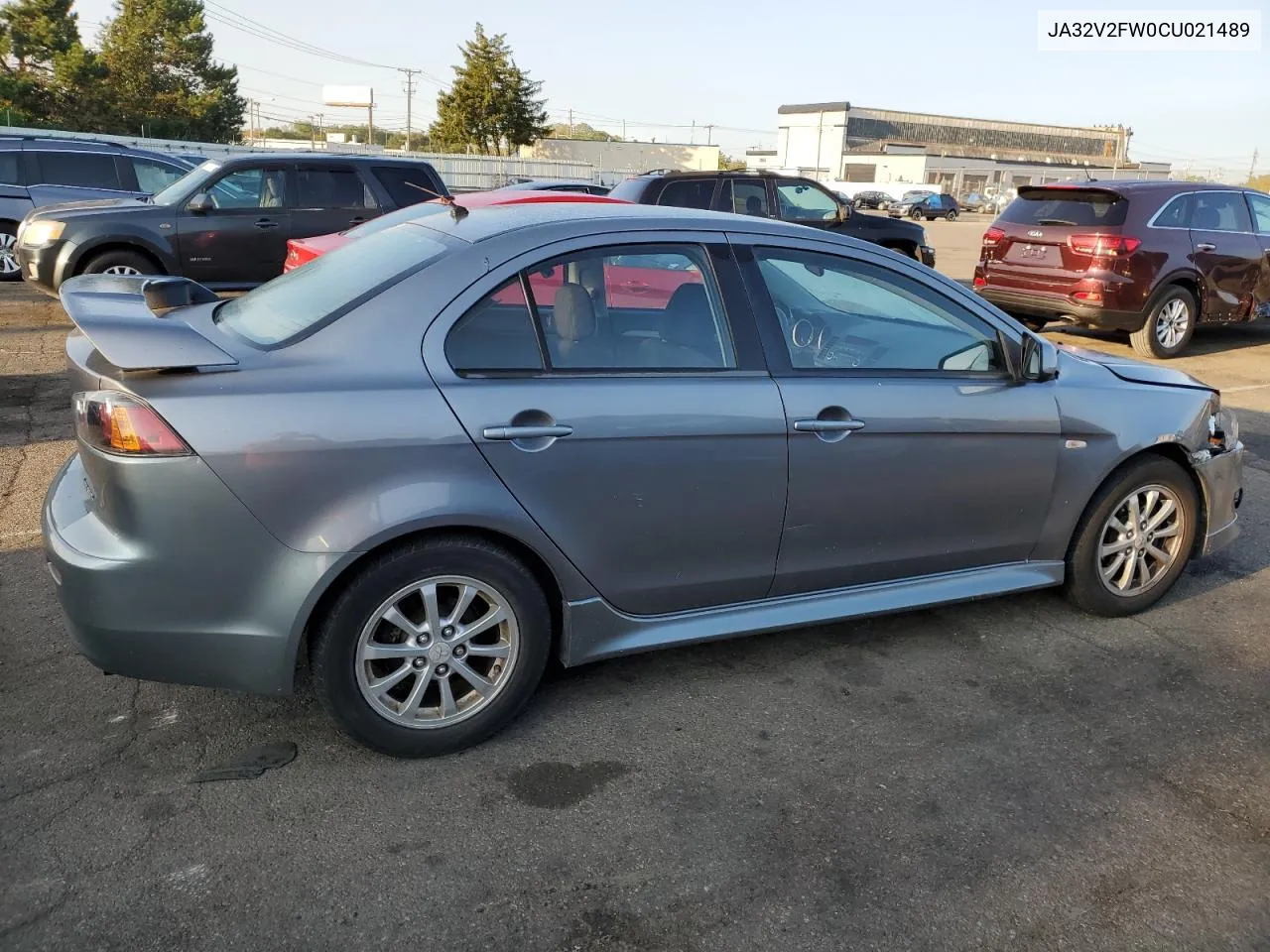 2012 Mitsubishi Lancer Se VIN: JA32V2FW0CU021489 Lot: 70600014