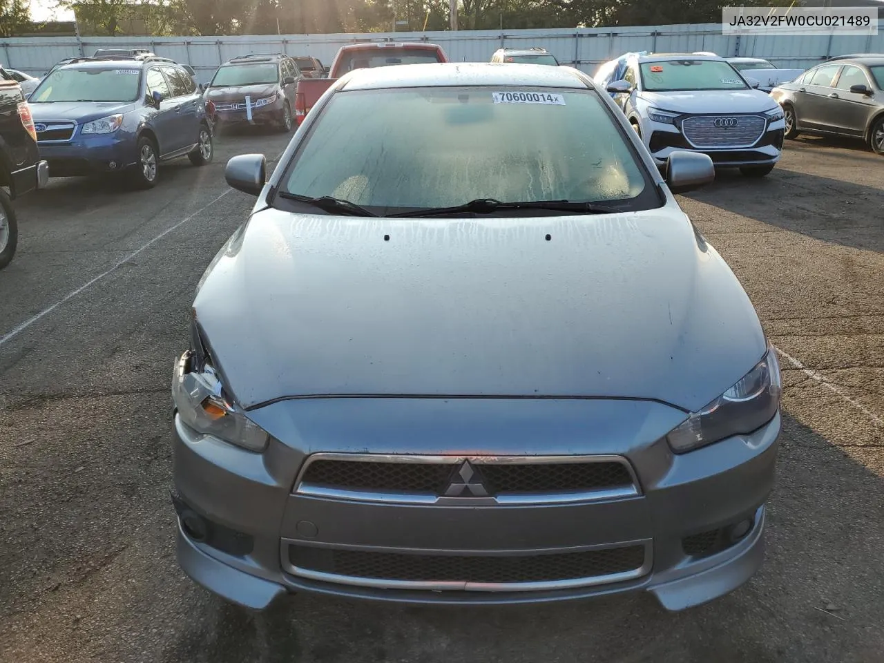 2012 Mitsubishi Lancer Se VIN: JA32V2FW0CU021489 Lot: 70600014