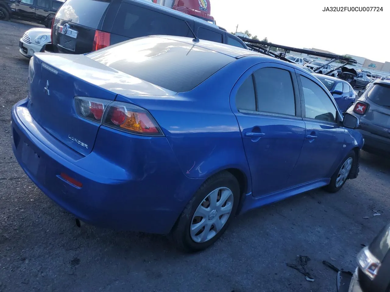 2012 Mitsubishi Lancer Es/Es Sport VIN: JA32U2FU0CU007724 Lot: 71299034