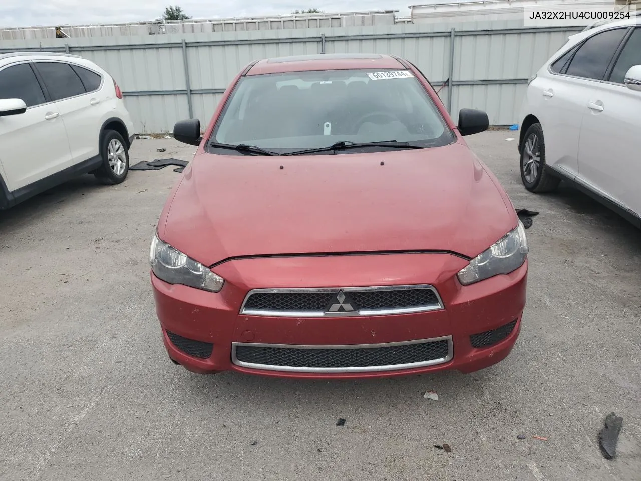 2012 Mitsubishi Lancer Es/Es Sport VIN: JA32X2HU4CU009254 Lot: 71635314