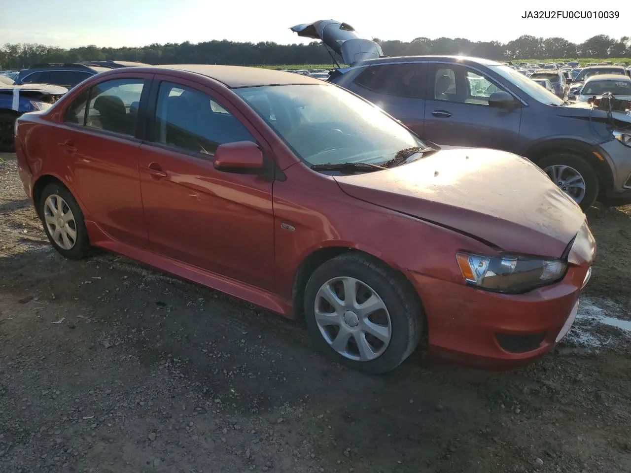 2012 Mitsubishi Lancer Es/Es Sport VIN: JA32U2FU0CU010039 Lot: 74344554