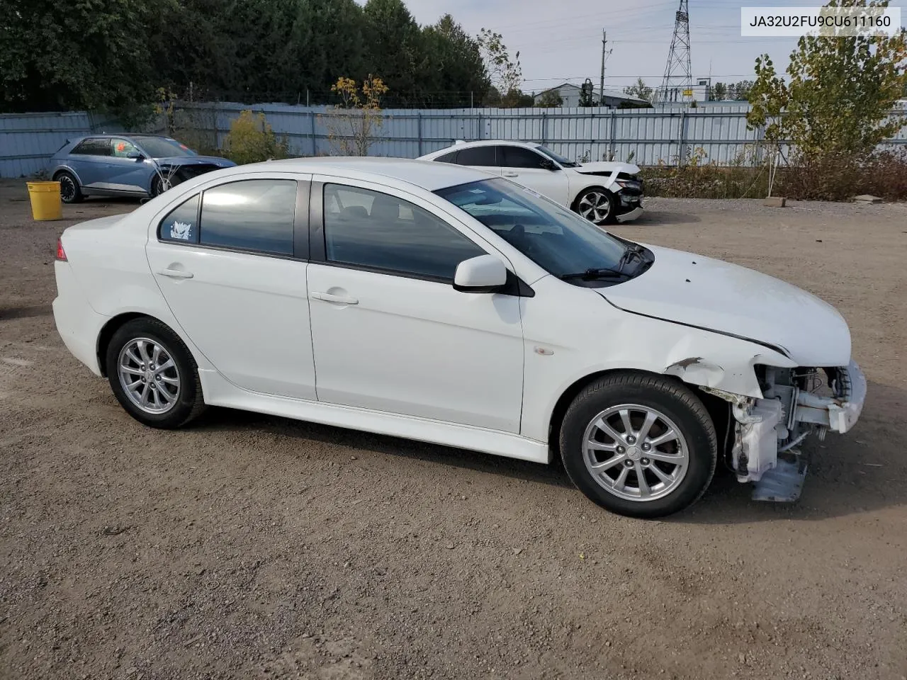 2012 Mitsubishi Lancer Es/Es Sport VIN: JA32U2FU9CU611160 Lot: 74984944