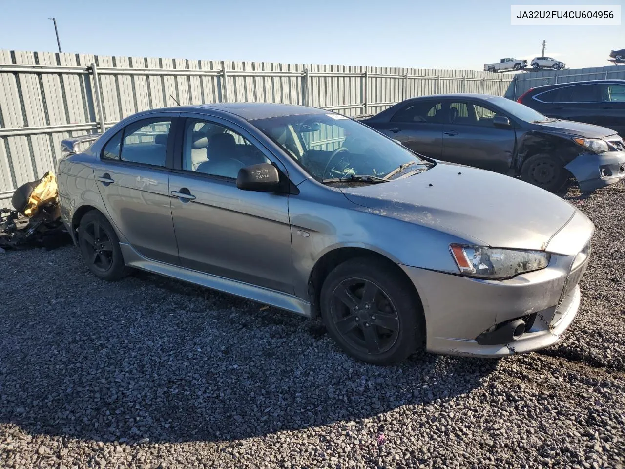 2012 Mitsubishi Lancer Es/Es Sport VIN: JA32U2FU4CU604956 Lot: 75316444