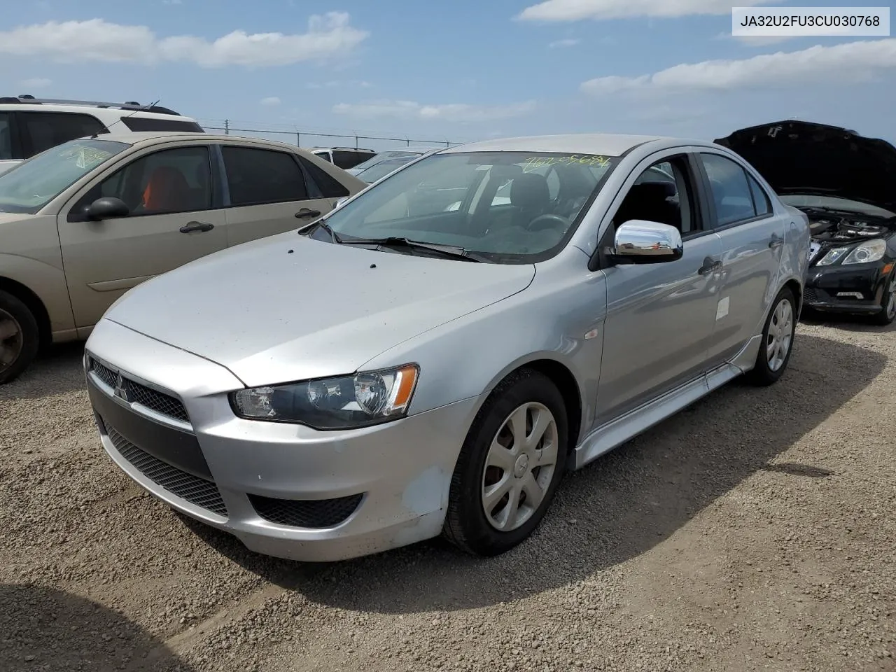 2012 Mitsubishi Lancer Es/Es Sport VIN: JA32U2FU3CU030768 Lot: 76205684