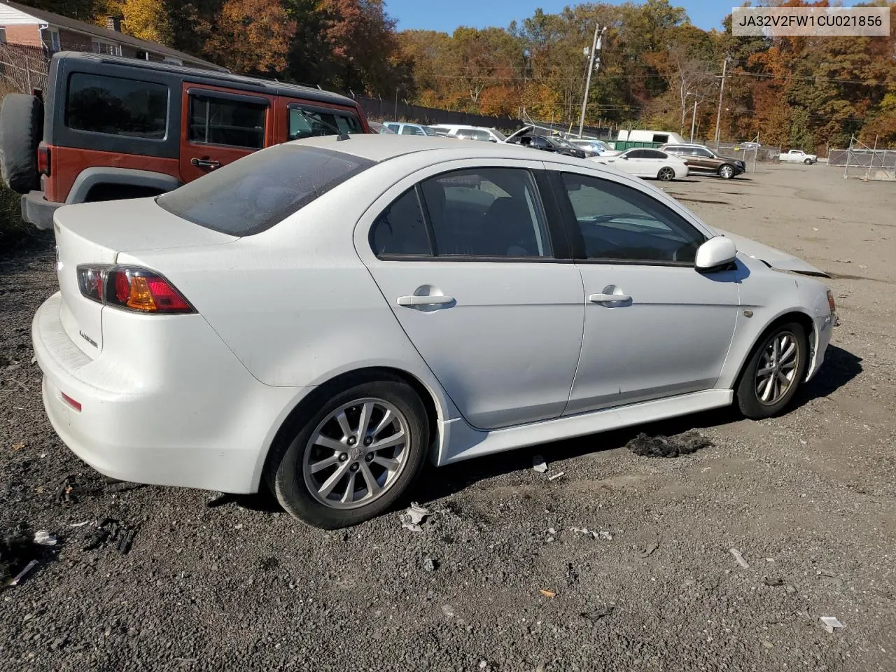 2012 Mitsubishi Lancer Se VIN: JA32V2FW1CU021856 Lot: 78149544