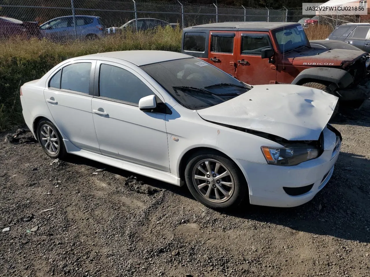 2012 Mitsubishi Lancer Se VIN: JA32V2FW1CU021856 Lot: 78149544