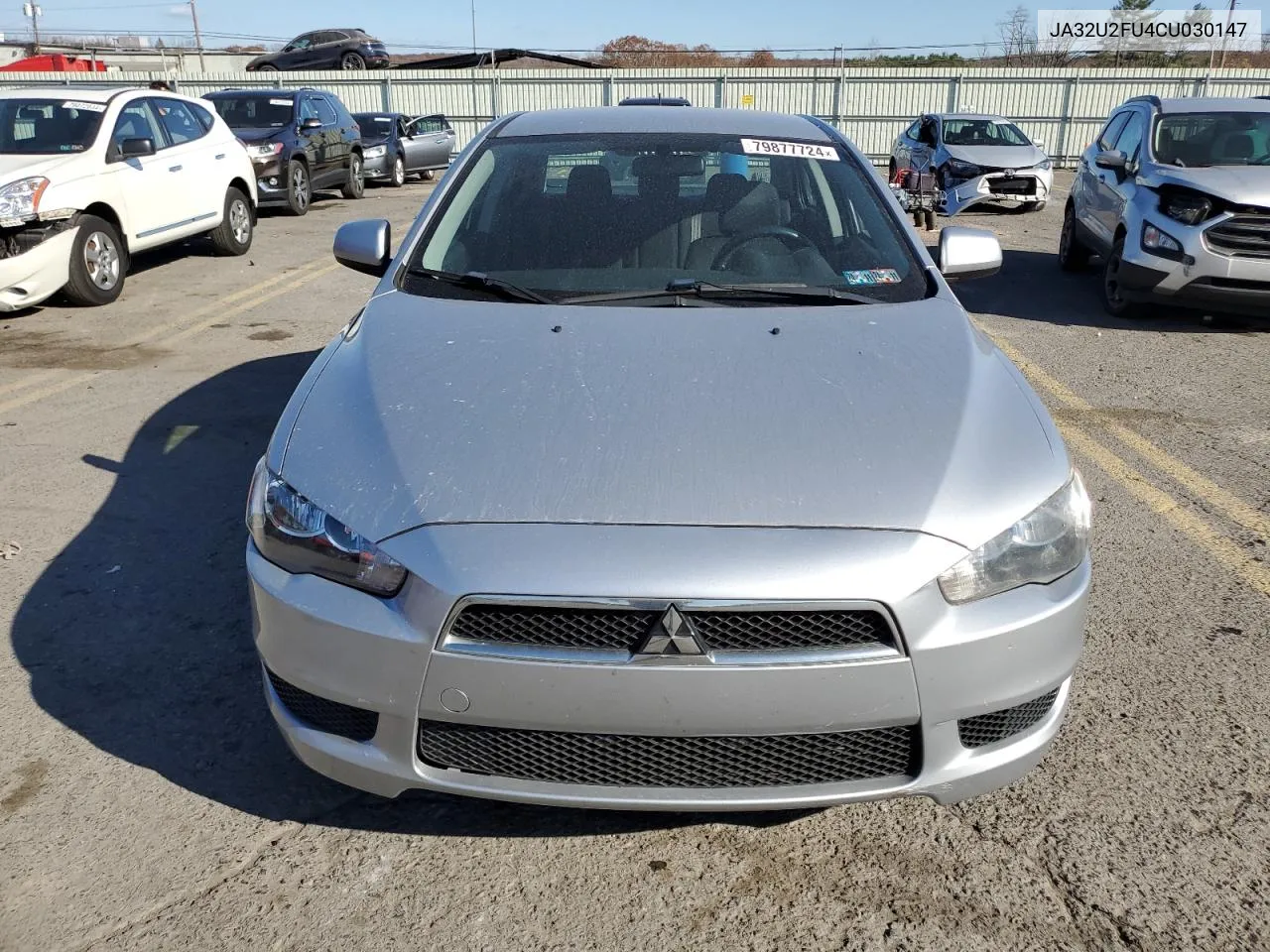 2012 Mitsubishi Lancer Es/Es Sport VIN: JA32U2FU4CU030147 Lot: 79877724