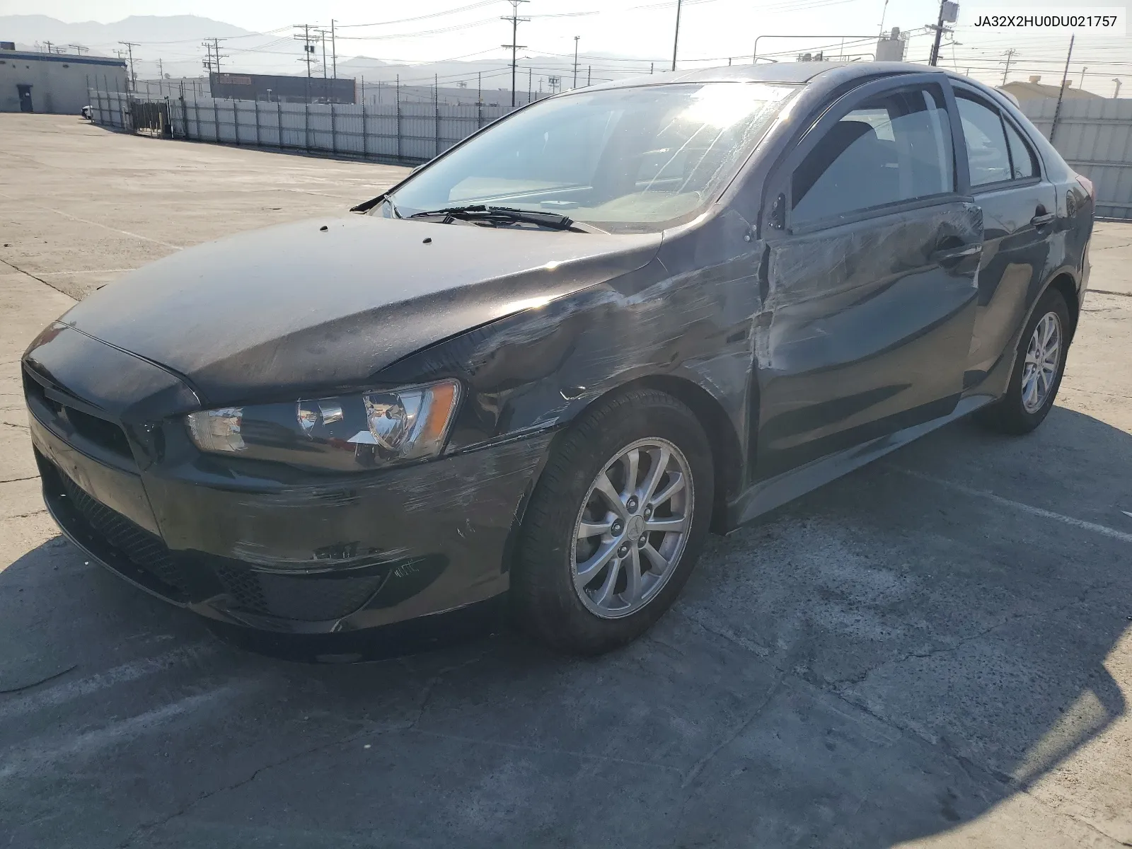 2013 Mitsubishi Lancer Es/Es Sport VIN: JA32X2HU0DU021757 Lot: 62530874