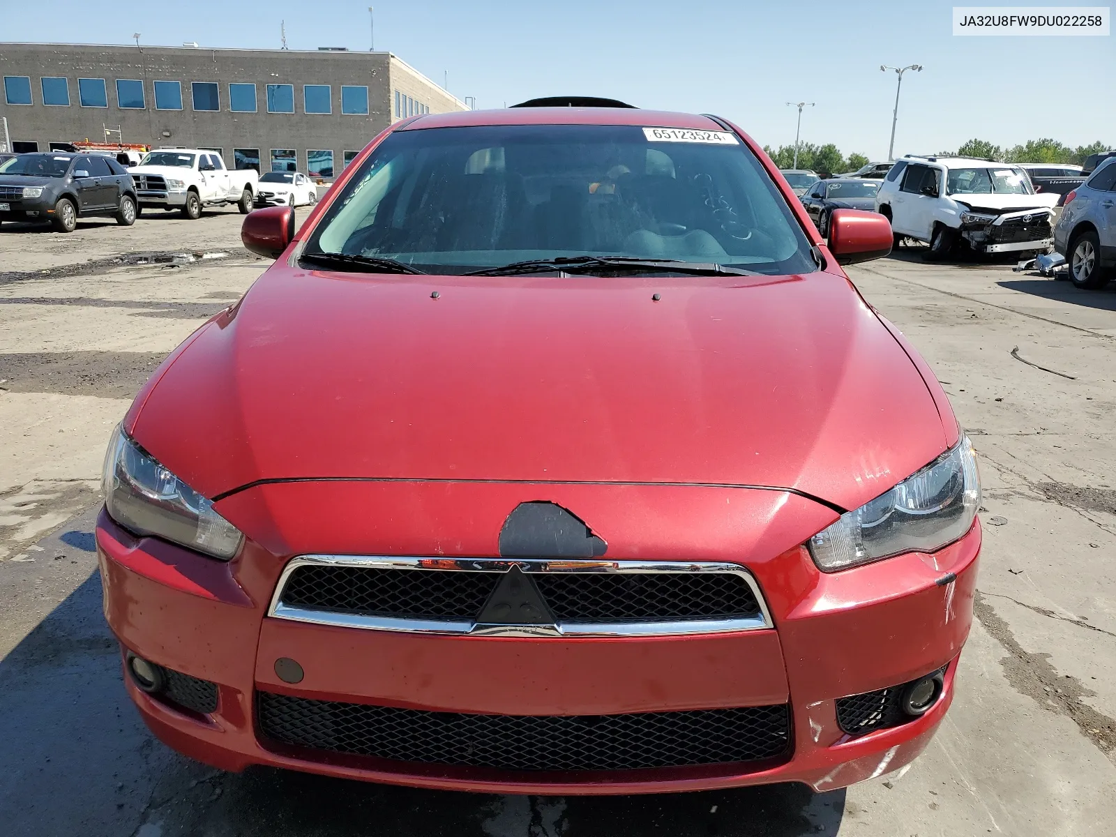 2013 Mitsubishi Lancer Gt VIN: JA32U8FW9DU022258 Lot: 65123524