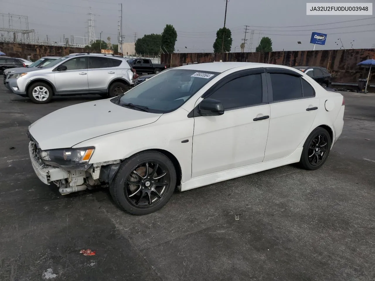 2013 Mitsubishi Lancer Es/Es Sport VIN: JA32U2FU0DU003948 Lot: 69633564