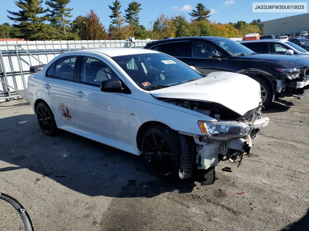 2013 Mitsubishi Lancer Gt VIN: JA32U8FW3DU010025 Lot: 75362644