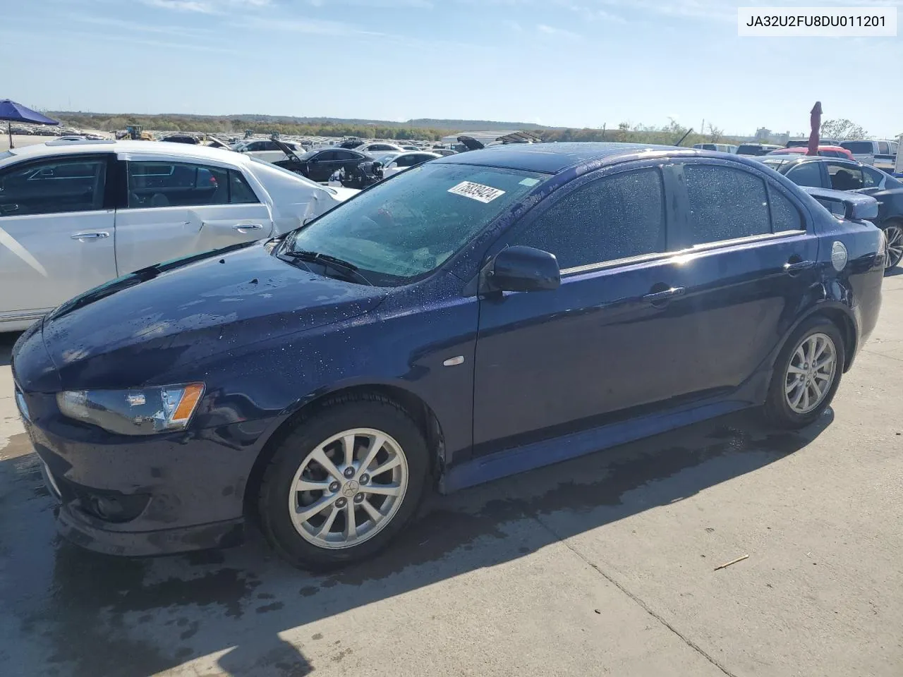 2013 Mitsubishi Lancer Es/Es Sport VIN: JA32U2FU8DU011201 Lot: 75839424