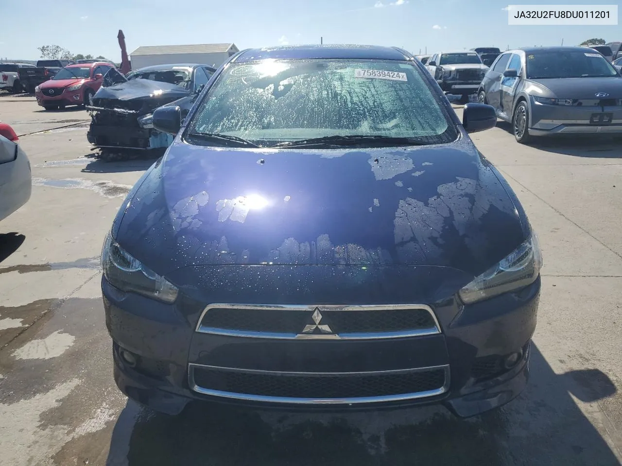 2013 Mitsubishi Lancer Es/Es Sport VIN: JA32U2FU8DU011201 Lot: 75839424