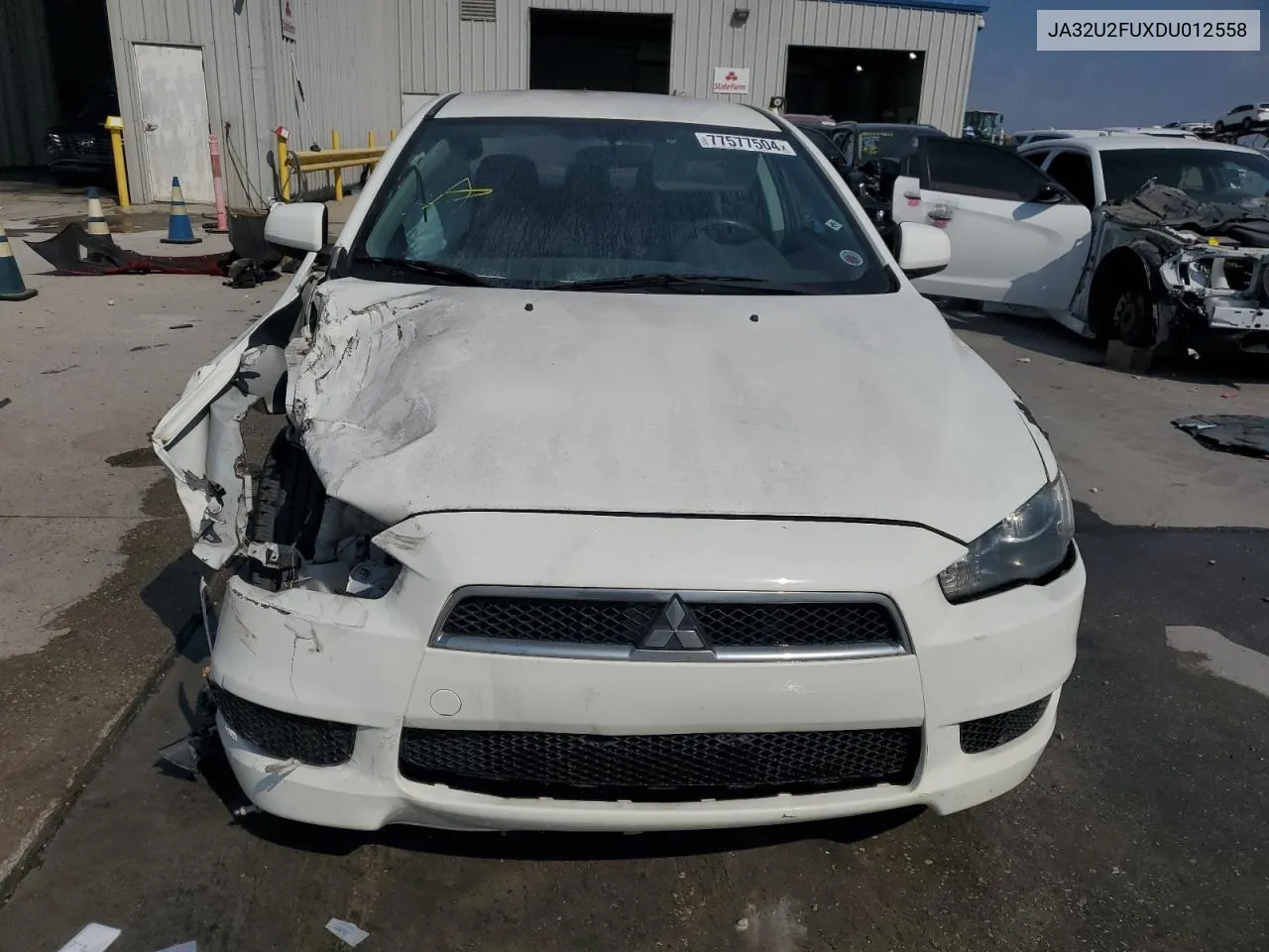 2013 Mitsubishi Lancer Es/Es Sport VIN: JA32U2FUXDU012558 Lot: 77577504