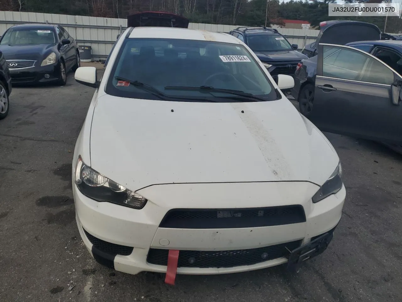 2013 Mitsubishi Lancer Es/Es Sport VIN: JA32U2FU0DU001570 Lot: 78911624