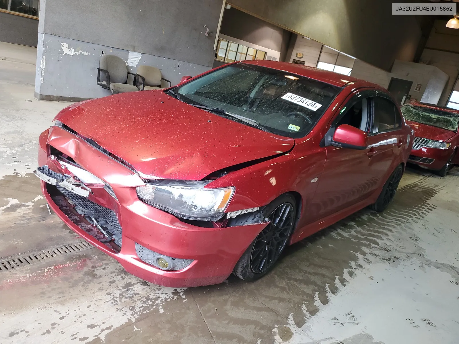 2014 Mitsubishi Lancer Es/Es Sport VIN: JA32U2FU4EU015862 Lot: 53734134