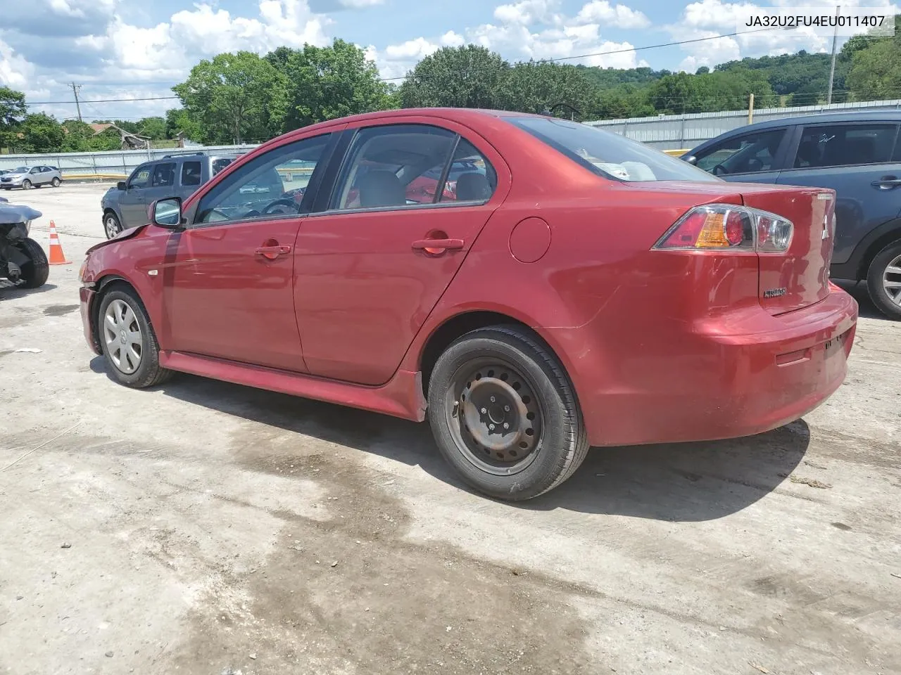 2014 Mitsubishi Lancer Es/Es Sport VIN: JA32U2FU4EU011407 Lot: 55644954