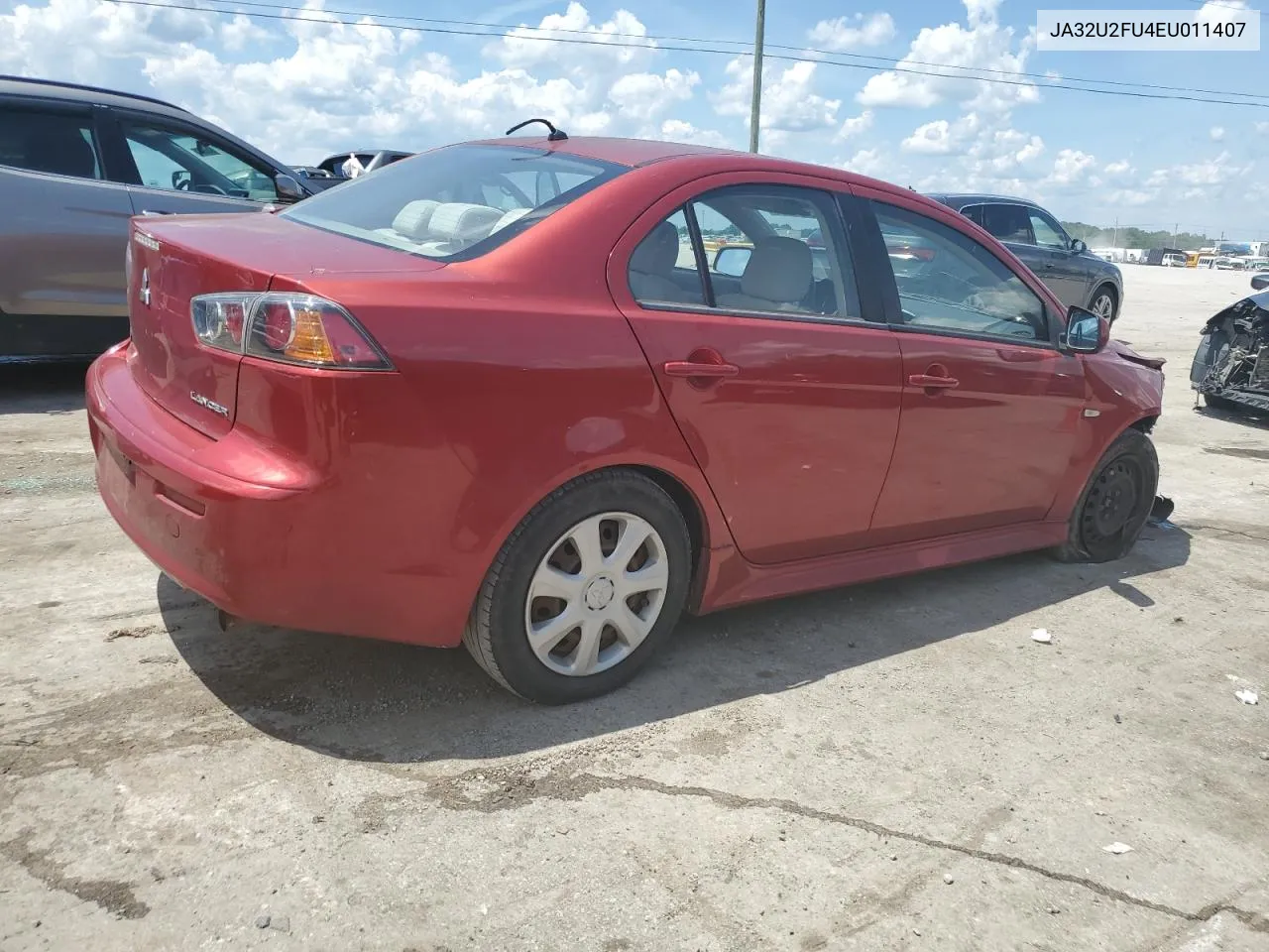 2014 Mitsubishi Lancer Es/Es Sport VIN: JA32U2FU4EU011407 Lot: 55644954