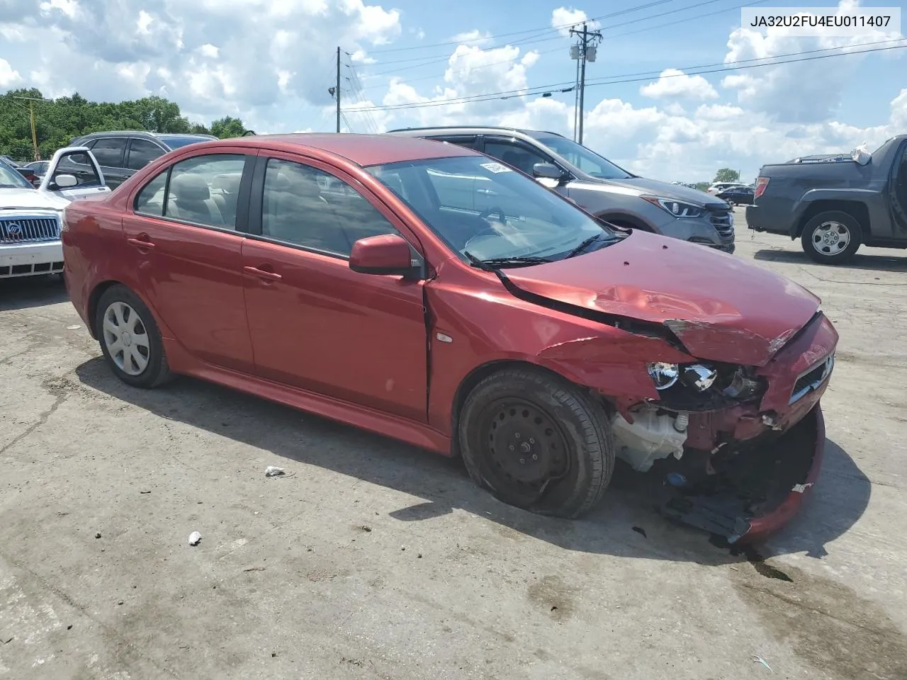 2014 Mitsubishi Lancer Es/Es Sport VIN: JA32U2FU4EU011407 Lot: 55644954