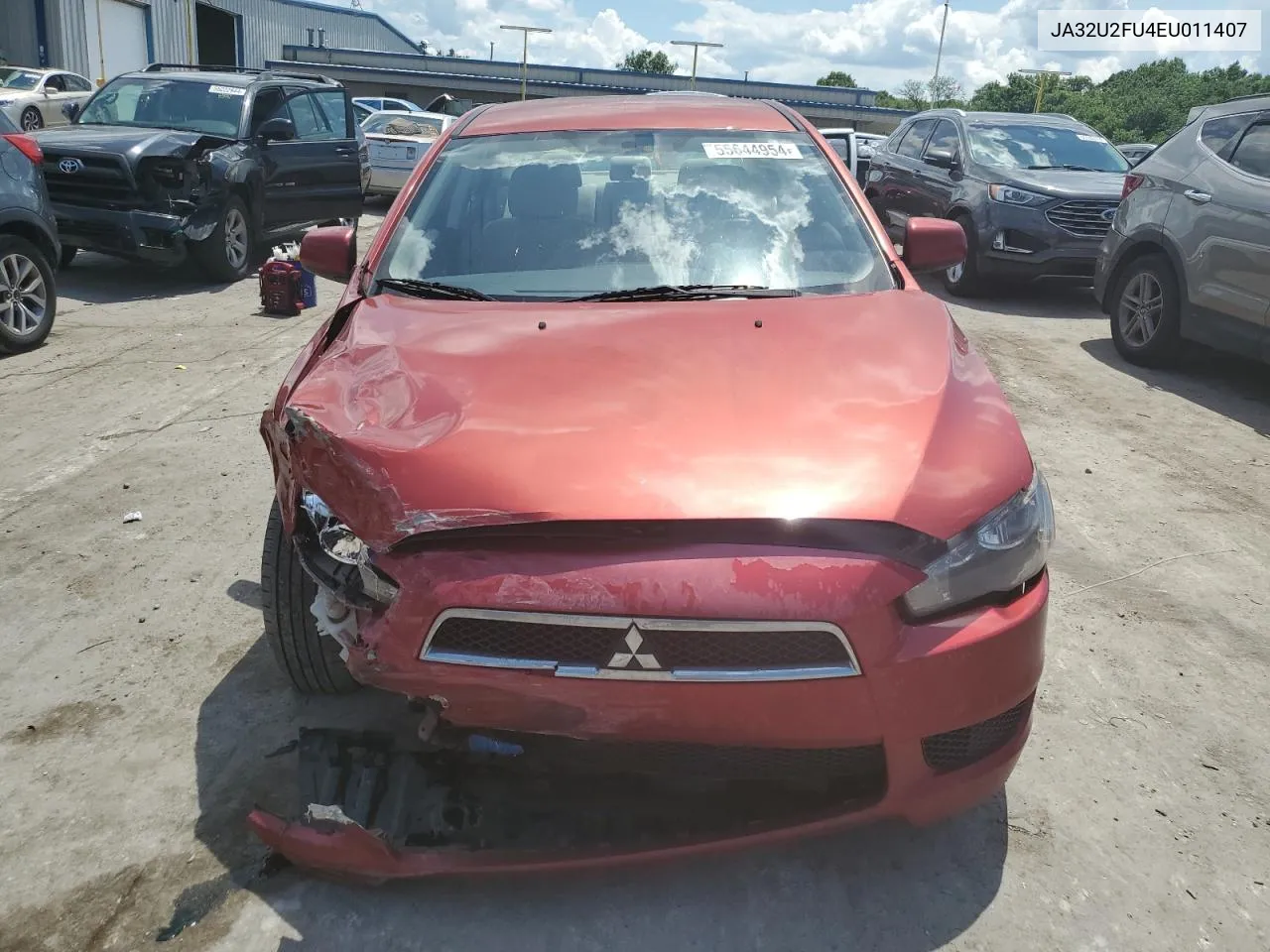 2014 Mitsubishi Lancer Es/Es Sport VIN: JA32U2FU4EU011407 Lot: 55644954